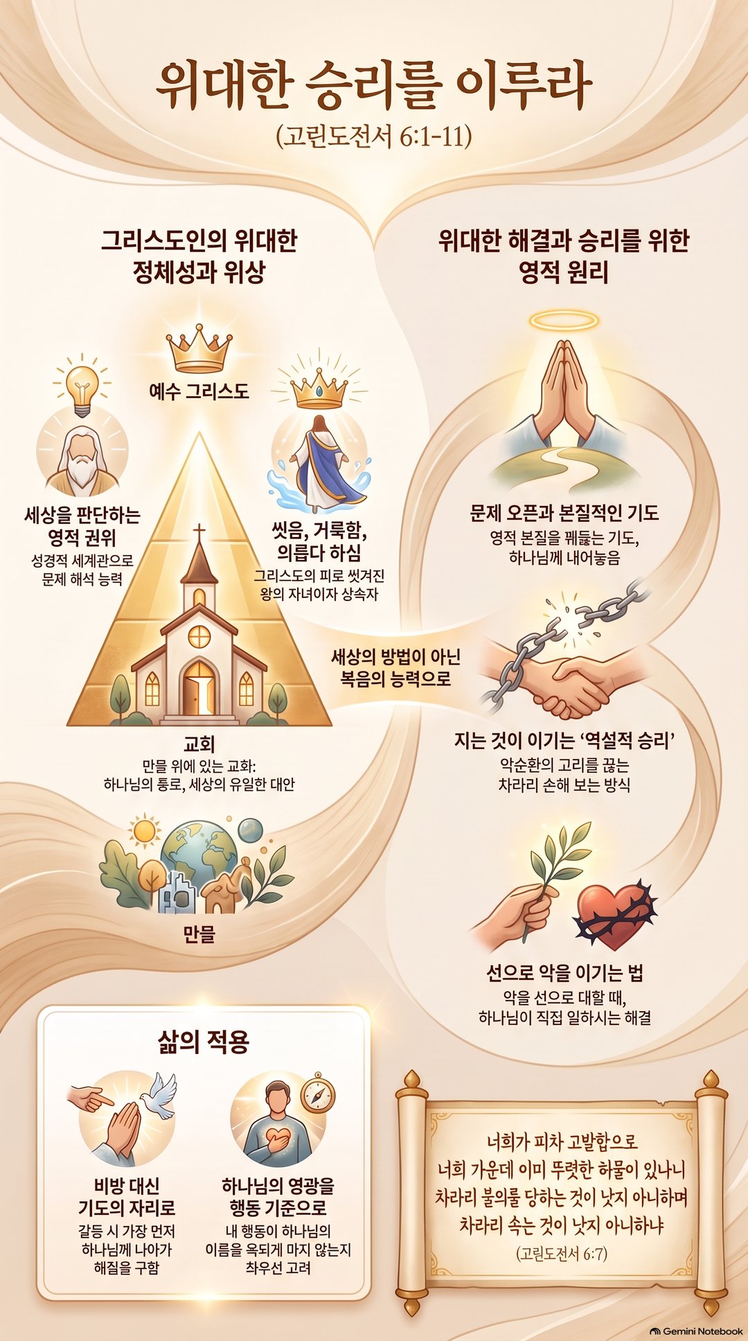 AI 설교 인포그래픽