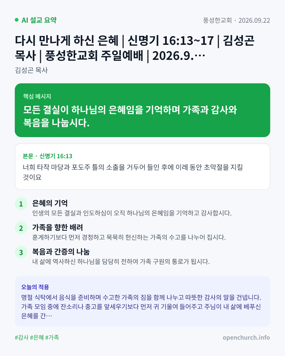 AI 설교 인포그래픽