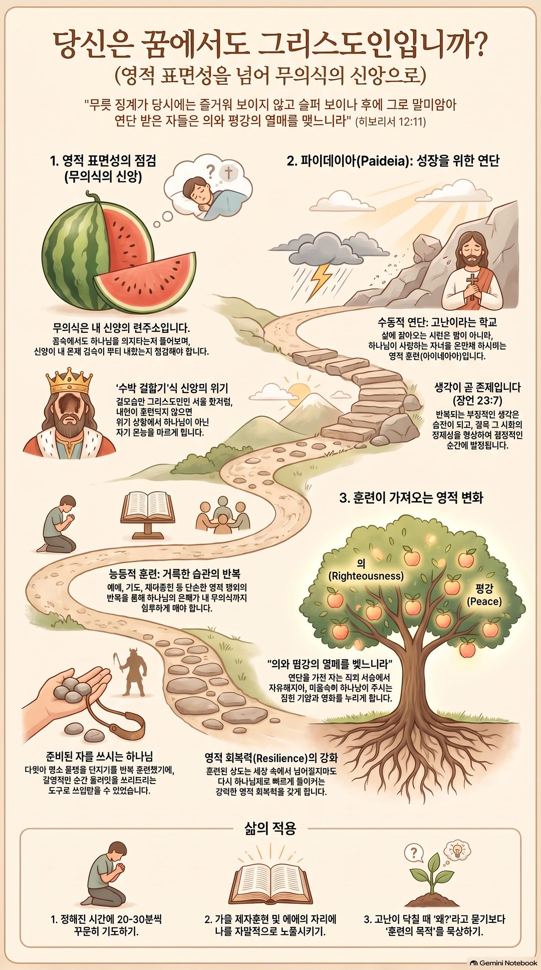 AI 설교 인포그래픽