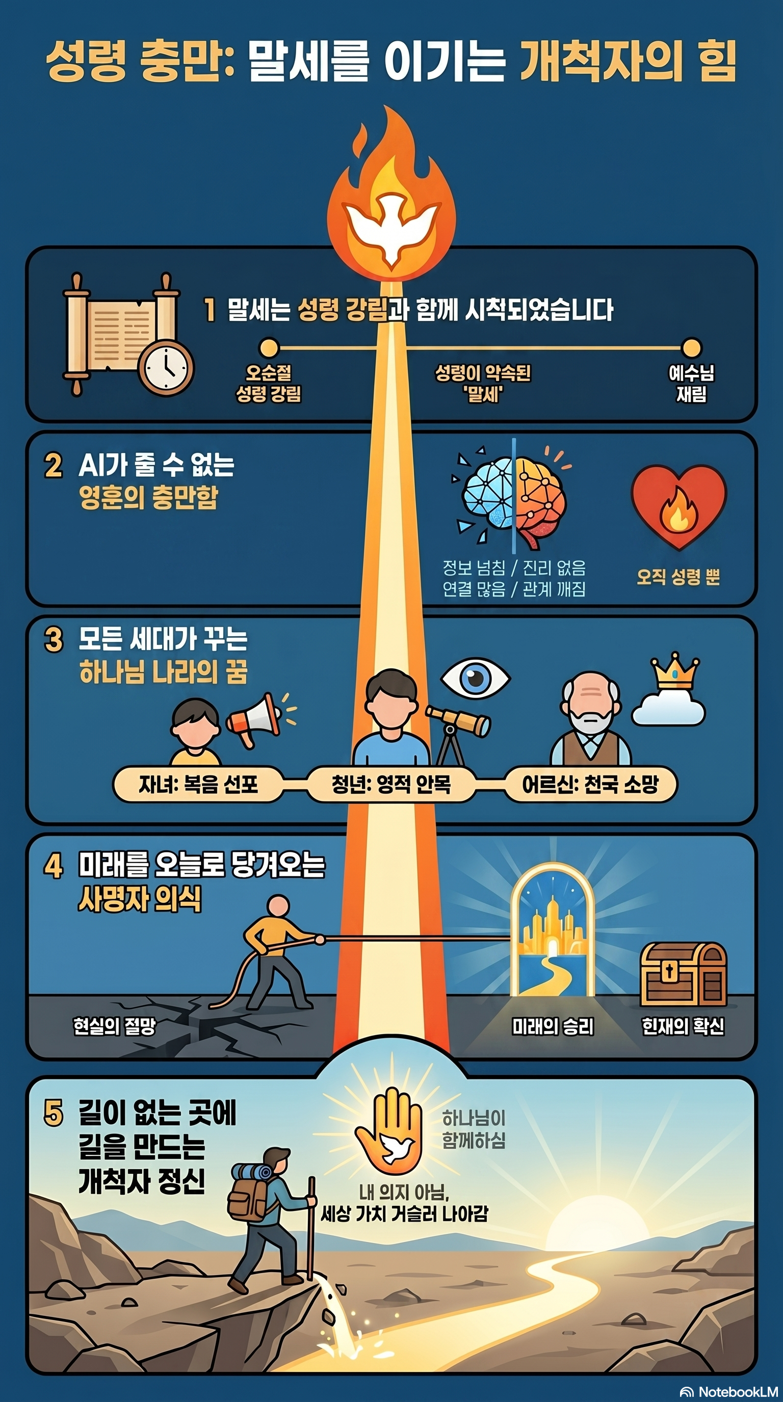 AI 설교 인포그래픽